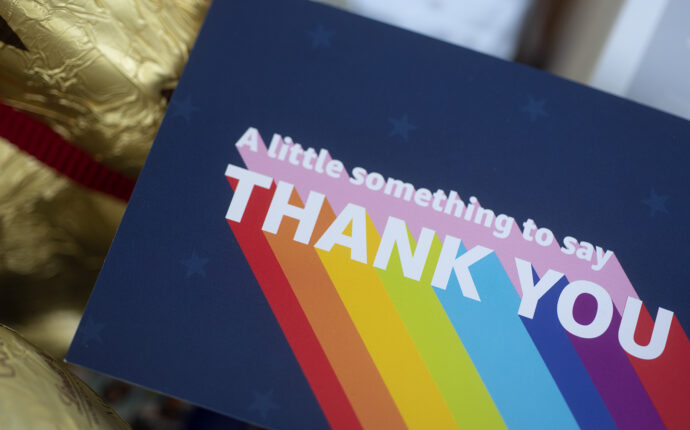 Thank you card